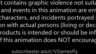 Aloys demise in a wild, gory 3D scat porn video