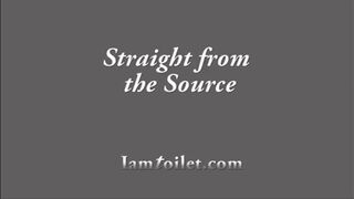 Watch me humiliate and dominate my toilet slave in a kinky scat session