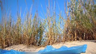 Naughty scat porn: a dirty, kinky, and kinky slut shitting and farting in her own toilet